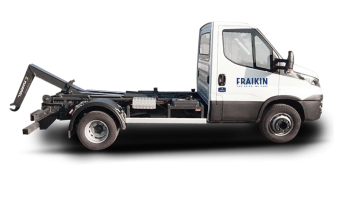 hooklift utility vehicle