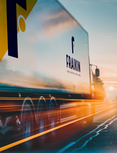 Camion fraikin roulant